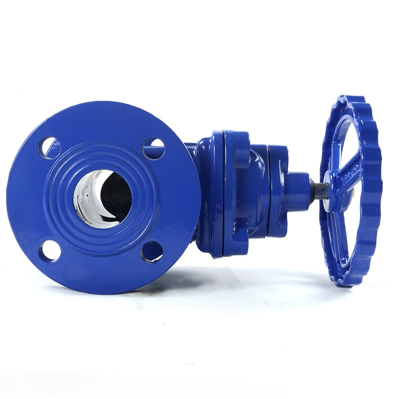 Awwa Ductile Iron Flanged Ends Non Rising Stem Control Water Flange Gate Valve