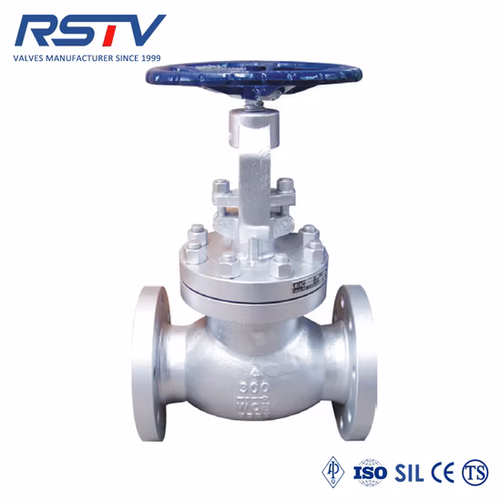 High Pressure 600# Cast Steel CS OS&Y Flanged Globe Valve