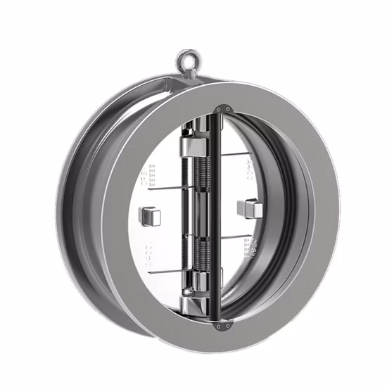 ANSI Standard Made in China Stainless Steel with Dual Plate and Wafer Check Valve